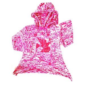 Children’s Place Peace Dove Burnout Hoodie Tunic